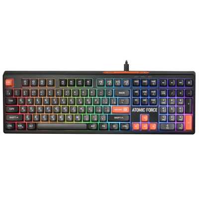 клавиатура Defender Atomic Force GK-005 Black Черный-серый
