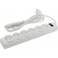 сетевой фильтр Defender DFS 153 White белый