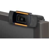 веб-камера Defender G-lens 2579 черный, оранжевый