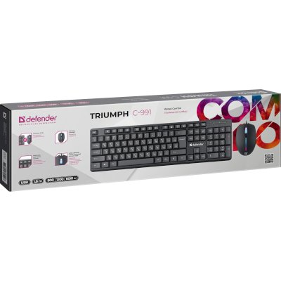 клавиатура Defender Triumph C-991 Черный