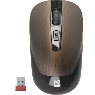 мышь Defender Wave MM-995 Bronze Бронзовый