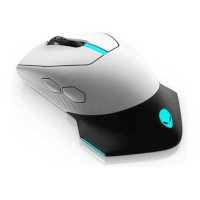 мышь Dell Alienware AW610M Lunar Light 545-BBCN Черный-белый