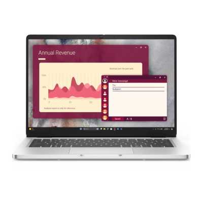 ноутбук DELL Pro 14 Pro14-7213 ENG Серебристый