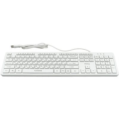 клавиатура Dialog Katana KK-ML17U White Белый