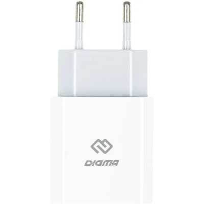 сетевое зарядное устройство Digma DGW2C0F010WH