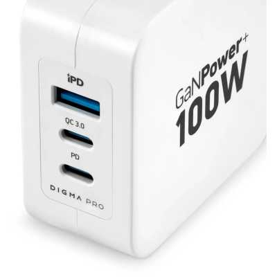сетевое зарядное устройство Digma DPW1B0G012WH