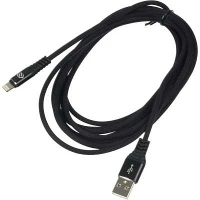 кабель Digma LIGHT-3M-BRAIDED-BLK