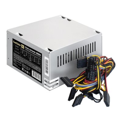 блок питания ExeGate AB600 EX292142RUS Серебристый