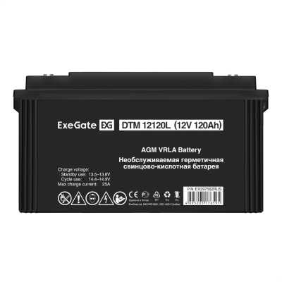 батарея для UPS ExeGate DTM 12120L-М8 EX297562RUS