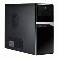 корпус Exegate EX-403 Black-Silver 450W