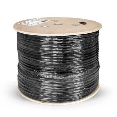 витая пара ExeGate UTP4-C5e-CCA-S24-SW-OUT-PE-BK-305 EX301081RUS