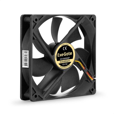 кулер ExeGate ExtraSilent ES12025S3P EX297053RUS Черный