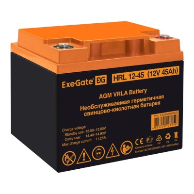 батарея для UPS ExeGate HRL 12-45 EX285666RUS