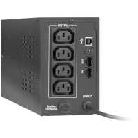 ИБП ExeGate Power Back BNB-650.LED.AVR.C13.RJ.USB Черный