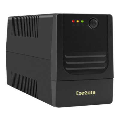 ИБП ExeGate Power NB-800.LED.AVR.2SH.USB EX299762RUS
