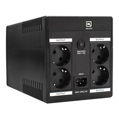 ИБП ExeGate SpecialPro Smart LLB-1600.LCD.AVR.EURO.RJ.USB Черный