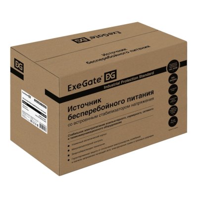 ИБП ExeGate SpecialPro Smart LLB-2000.LCD.AVR.2SH.RJ.USB Черный