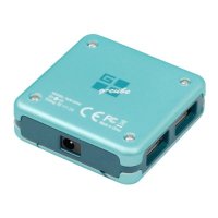 разветвитель USB G-Cube GUE-55W голубой