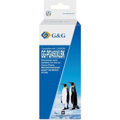 картридж G&G GG-PGI450XLBK черный