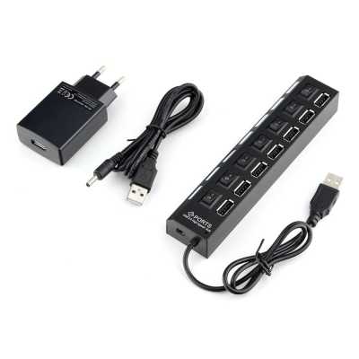 разветвитель USB Gembird UHB-U2P7-02