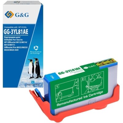 картридж G&G GG-3YL81AE голубой