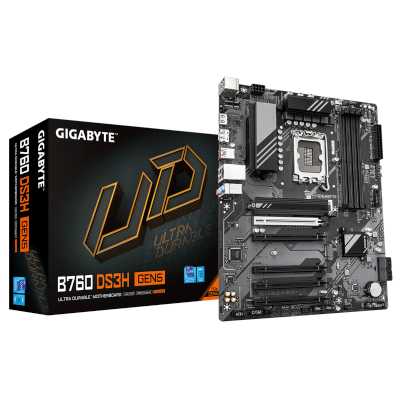 материнская плата GigaByte B760 DS3H GEN5 Черный