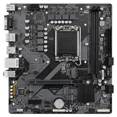 материнская плата GigaByte B760M E Черный