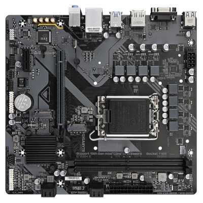 материнская плата GigaByte B760M E Черный
