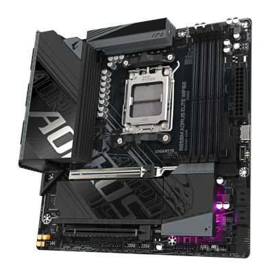 материнская плата GigaByte B850M Aorus Elite WIFI6E Черный