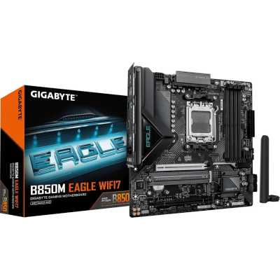 материнская плата GigaByte B850M Eagle WiFi7 Черный
