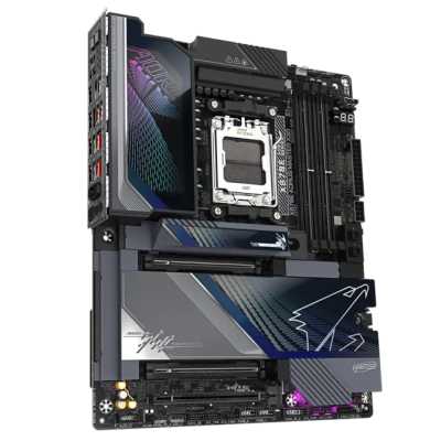 материнская плата GigaByte X870E Aorus Master X3D Черный