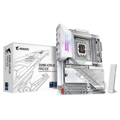 материнская плата GigaByte Z890 Aorus Pro Ice Белый