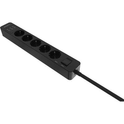 сетевой фильтр Harper UCH-560 Black черный