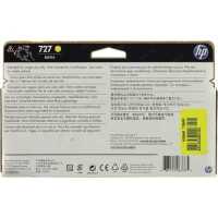 картридж HP 727 B3P21A желтый