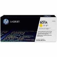 картридж HP 651A CE342A желтый