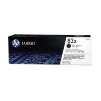 картридж HP 83X CF283X черный
