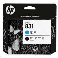 картридж HP CZ677A черный, голубой