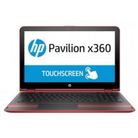 ноутбук HP Pavilion x360 15-bk101ur Красный