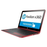 ноутбук HP Pavilion x360 15-bk101ur Красный