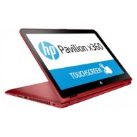 ноутбук HP Pavilion x360 15-bk101ur Красный