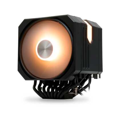 кулер HSPD A128 Black ARGB