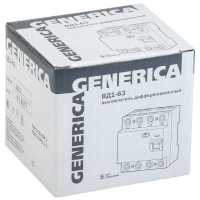 выключатель дифференциальный (УЗО) IEK ВД1-63 4Р 25А 30мА Generica MDV15-4-025-030