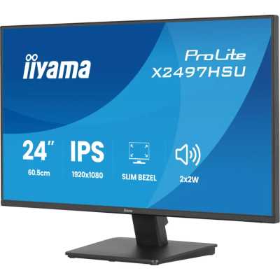 монитор Iiyama ProLite X2497HSU-B1 Черный