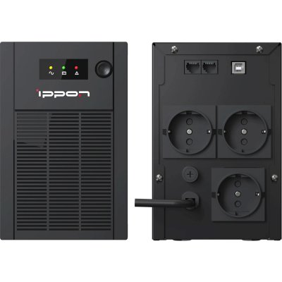 ИБП Ippon Back Basic 1050S New Euro Черный