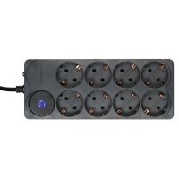 сетевой фильтр Ippon BK238 черный
