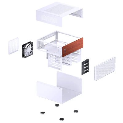 корпус Jonsbo N4 White