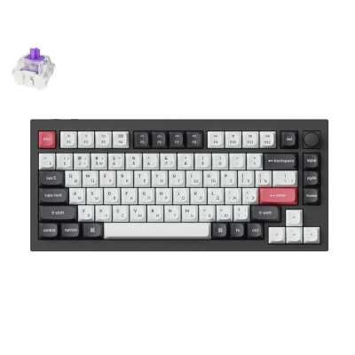 клавиатура Keychron Q1 HE Q1H-M1P-RU Черный