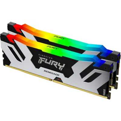 оперативная память Kingston Fury Renegade Silver/Black RGB KF564C32RSAK2-96
