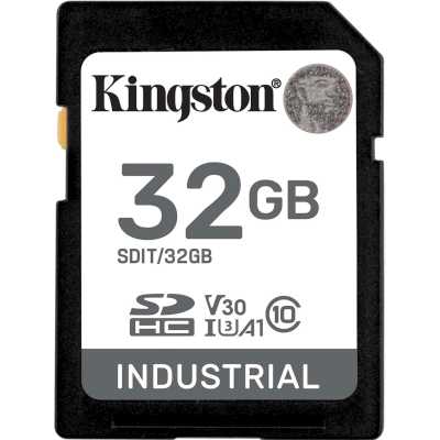 карта памяти Kingston Industrial 32GB SDIT/32GB