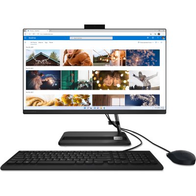 моноблок Lenovo IdeaCentre 3 24IAP7 F0GH018GRK Черный